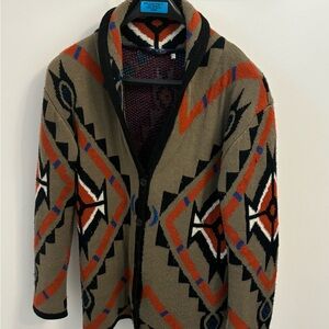 Boho Geometric Cardigan